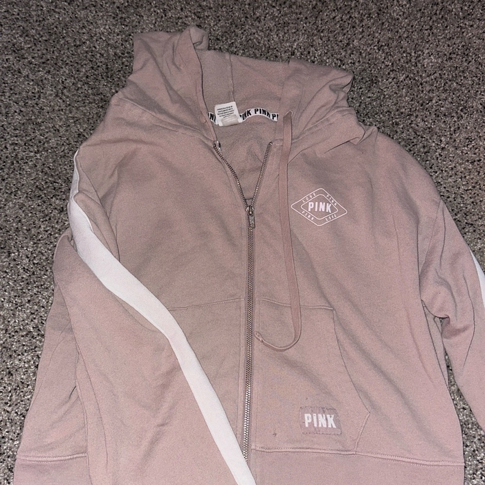 PINK Crop Top Hoodie